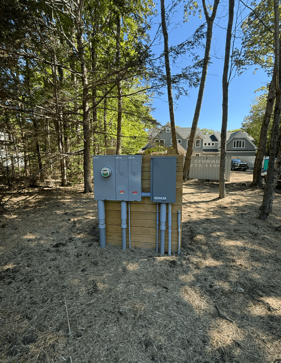 Electrical Panel Upgrades for a home in Gray, Maine